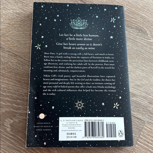 The Girl and the Goddess by Nikita Gill Paperback Poetry Book - Picture 2 of 10